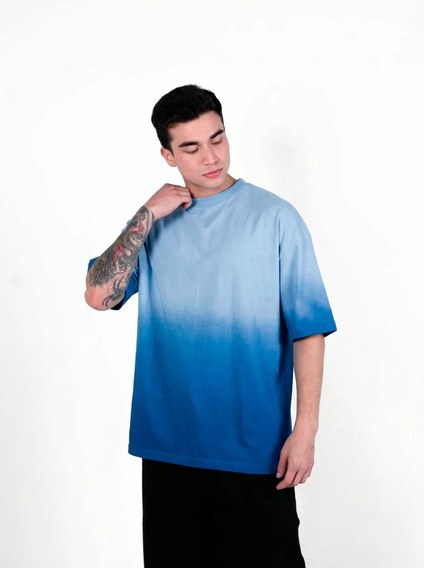 T-Shirt oversize focalizado miniatura 3